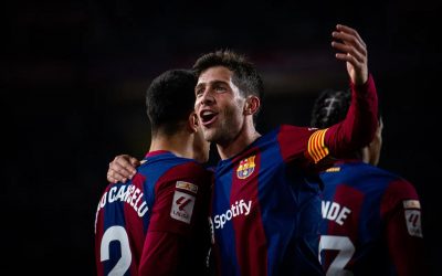 Sergi Roberto emerge como capitán para darle vida al Barça